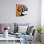Wallity Lime Tree - 373 Accesorio Decorativo de Pared de Madera y Metal